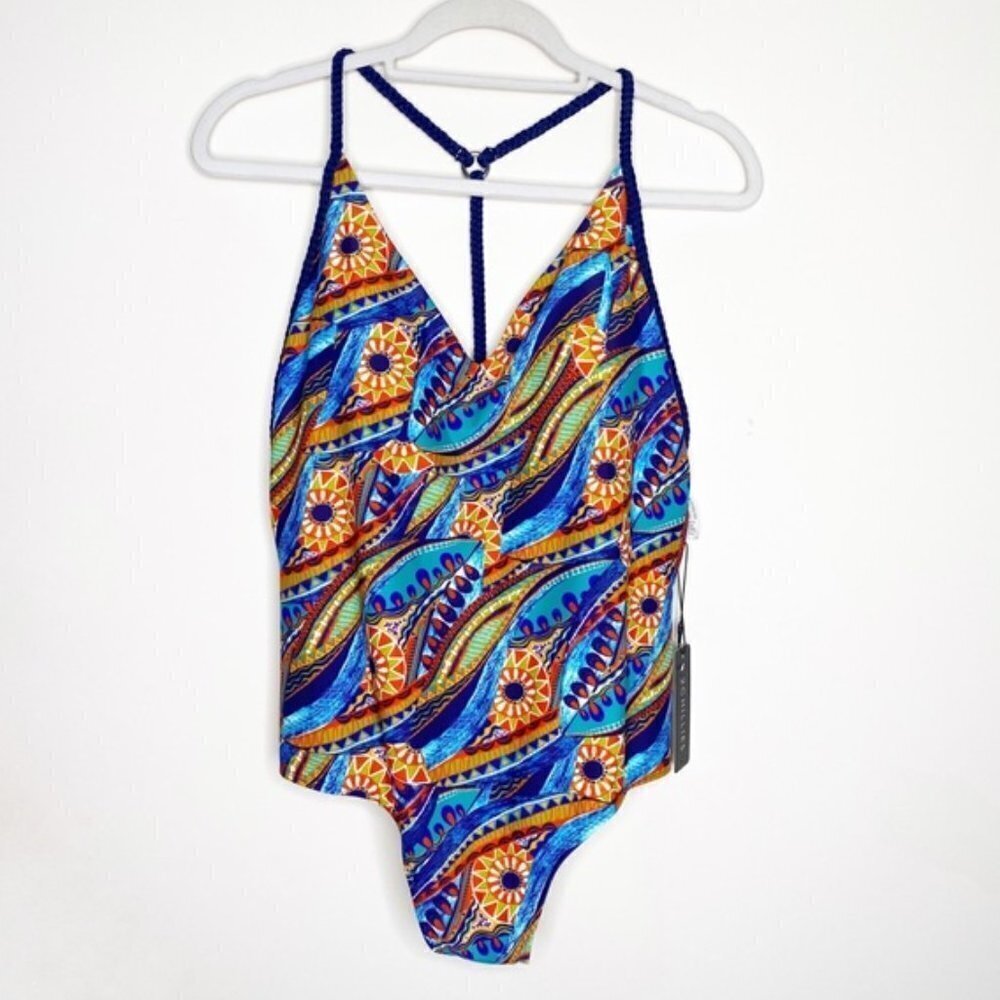 2Chillies T Strap Fiesta One Piece Swimsuit L - Picture 2 of 8